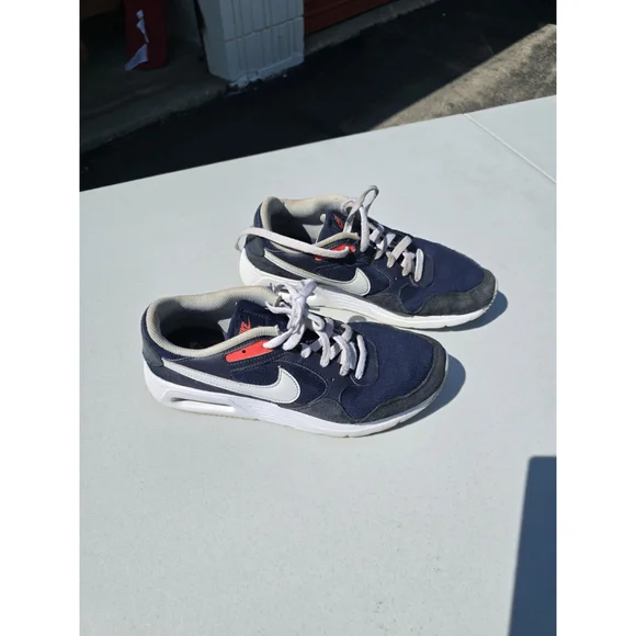 Men's Air Max SC Casual Sneakers Cw4555-400 Navy Blue Size 8