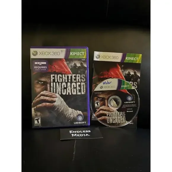 Fighters Uncaged Microsoft Xbox 360 CIB Video Game