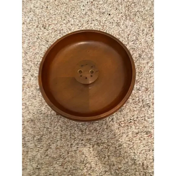 Vintage footed nut bowl