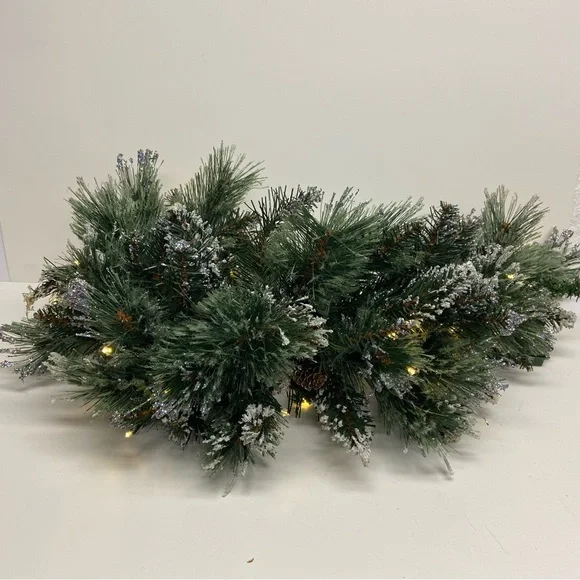 Christmas Garland Light Up Battery Operated Christmas Decor