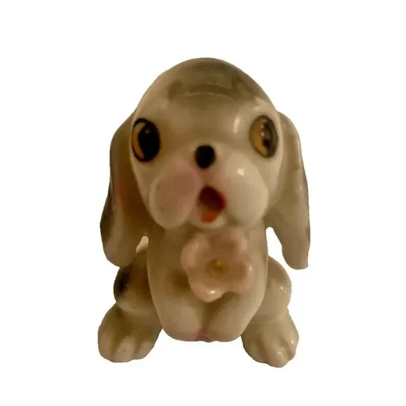 Vintage Small Bunny Rabbit Figurine JAPAN 2