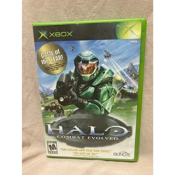 𝅺halo: Combat Evolved (Microsoft Xbox, 2001) CIB