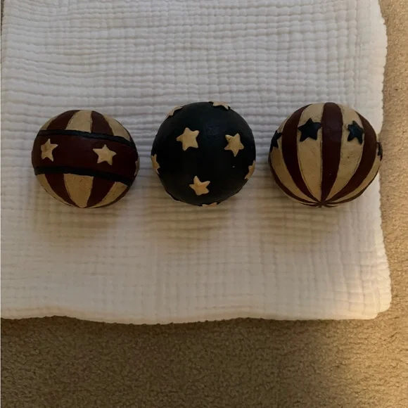 Patriotic Decorative Balls Set