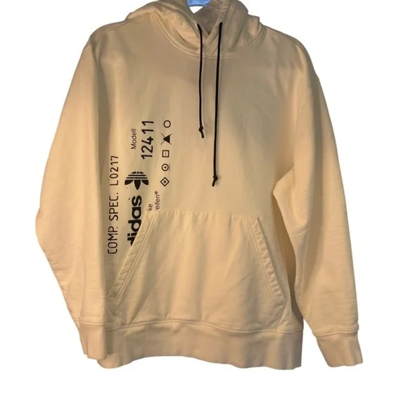 Adidas Alexander Wang Collab Hoodie with Black Accents