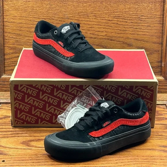 Vans‎ Style 112 Pro Baker Black Red Shoes