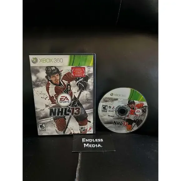 NHL 13 Microsoft Xbox‎ 360 Item and Box Video Game