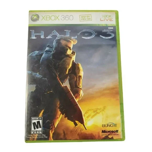 Microsoft Xbox 360 Halo 3 Video Game (Complete, 2007)