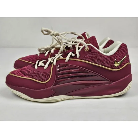 NEW‎ Nike KD 16 NRG Low NY vs. NY Burgandy & Gold DZ2925-600 | Men's Size 10