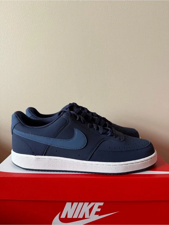 Nike Court Vision Low Midnight Navy Blue HM6193-410 Men’s Size 10