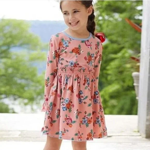 Matilda Jane Lots to Learn Floral Dress Toddler Girls Size 2 Spring Twins Have 2