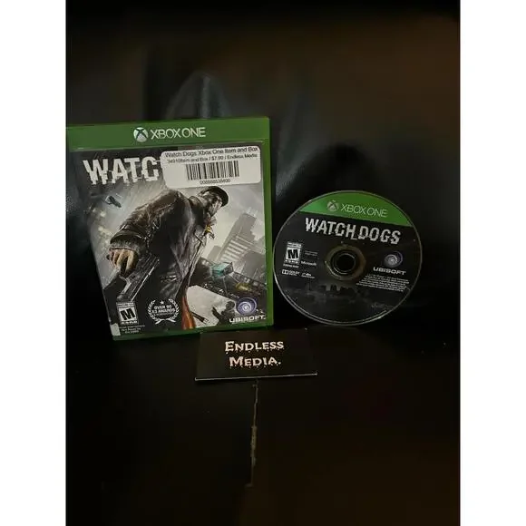 Watch Dogs Microsoft Xbox One Item and Box Video Game