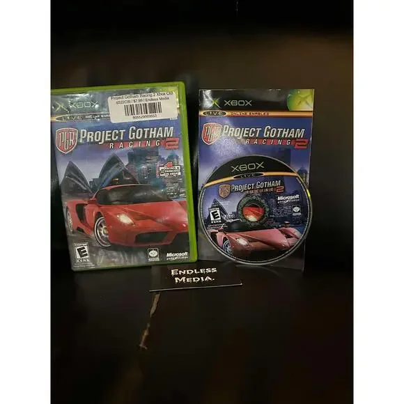 Project Gotham Racing 2 Microsoft Xbox CIB Video Game