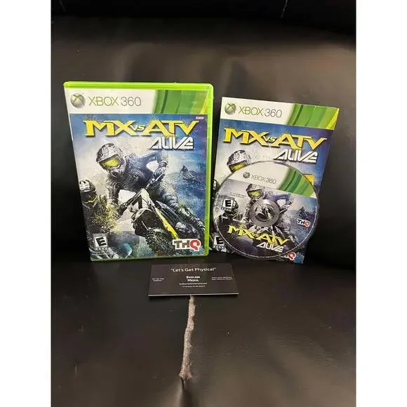 MX‎ vs. ATV Alive Microsoft Xbox 360 CIB Video Game