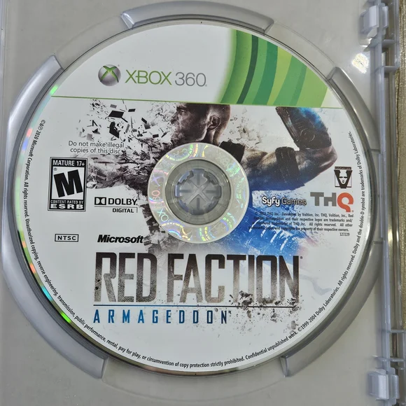 Microsoft Red Faction Armageddon for Xbox 360 - White