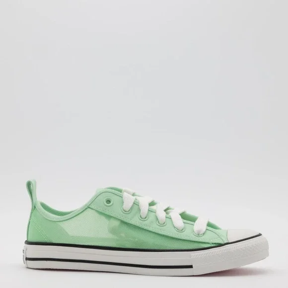 Converse‎ Unisex Chuck Taylor All Star Mesh Low Top Shoes Green Men 7 Women 9