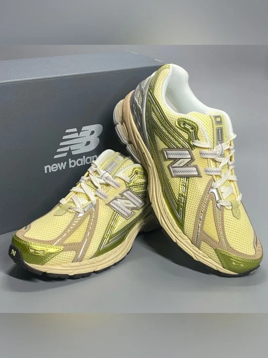 New Balance 1906R U1906RND Yellow Green Silver Beige Sneaker Mens 10.5 Womens 12