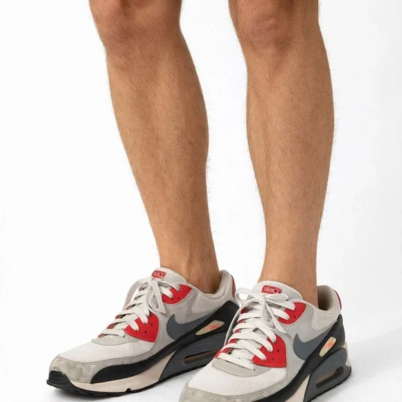 Nike‎ Air Max Shoes Red and Gray