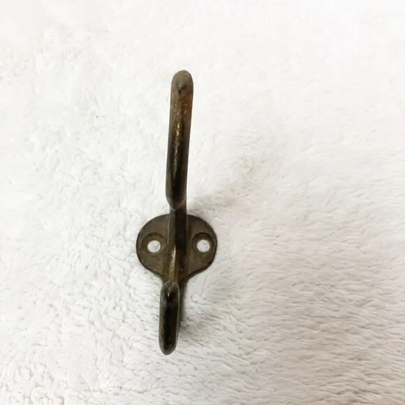 Vintage Brass Hook Double Hook 3