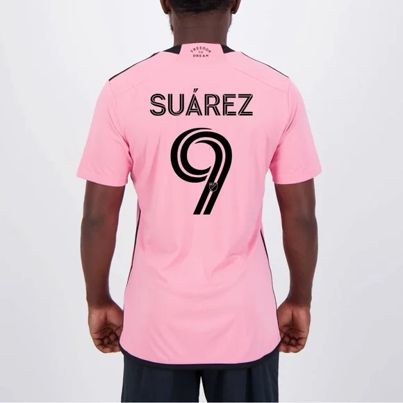 Adidas Inter Miami Home 9 Suárez Jersey MSRP $135 NWT Size S