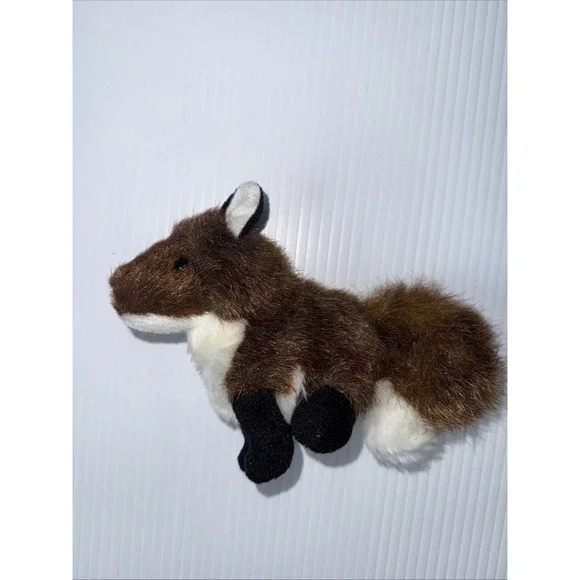 Folkmanis Mini Fox Finger Puppet Plush‎ Stuffed Animal Lifelike Realistic Toy 6