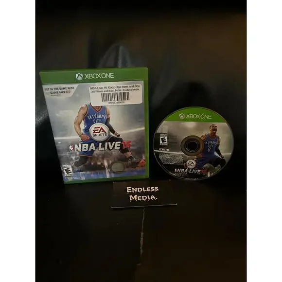 NBA Live 16 Microsoft Xbox One Item and Box Video Game