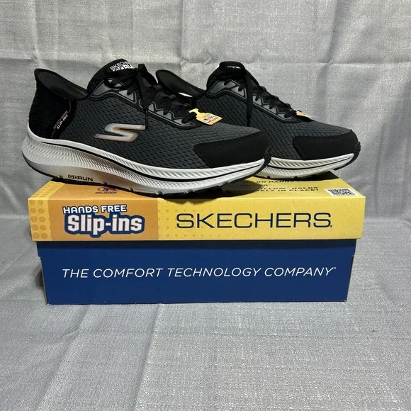 Skechers Men's Slip-ins Go Run Consistent 2.0 Empowered SZ 13 Memory Foam Black