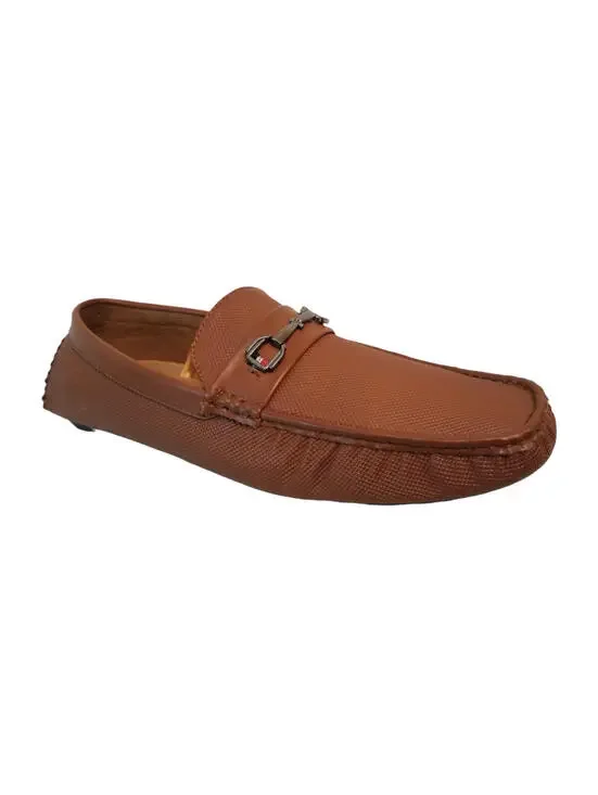 Beverly Hills Lance Polo Club Slip on Shoes Color Cognac 230 Men's Size 13 NEW
