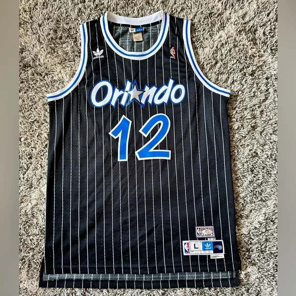 Adidas Orlando Magic pinstripe Dwight Howard jersey