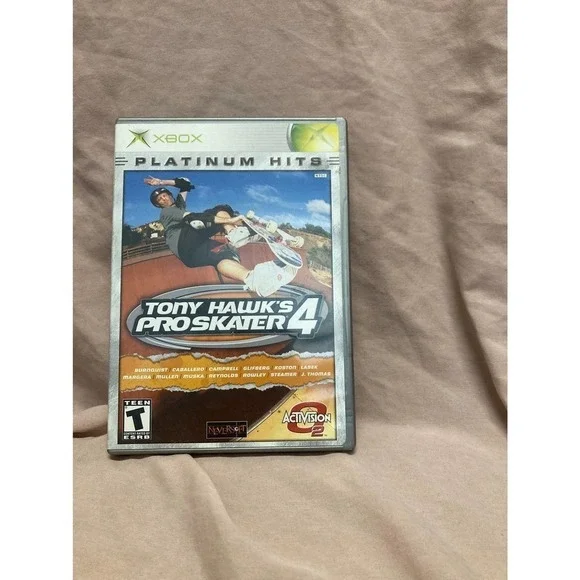 𝅺tony Hawk's Pro Skater 4 (Microsoft Xbox, 2002) CIB
