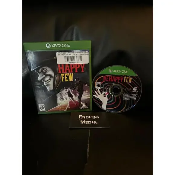 We Happy Few Microsoft Xbox One Item and Box Video Game
