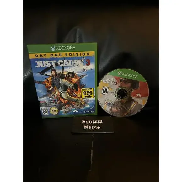 Just Cause 3 Microsoft Xbox One Item and Box Video Game