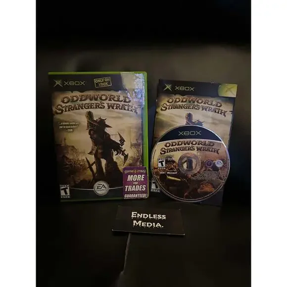 Oddworld Stranger's Wrath Microsoft Xbox CIB Video Game