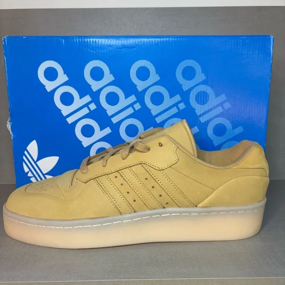 Adidas | NEW! Rivalry Lux Low Shoes - Tan Gold ; Mens 11