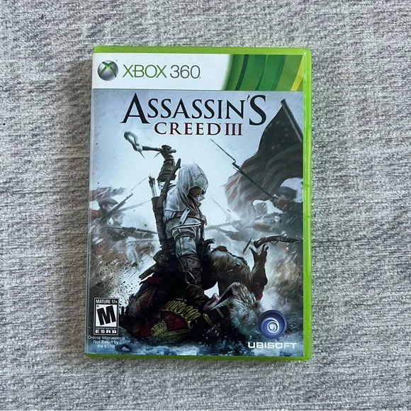 Microsoft Xbox 360 X360 Assassin’s Creed III Video Game