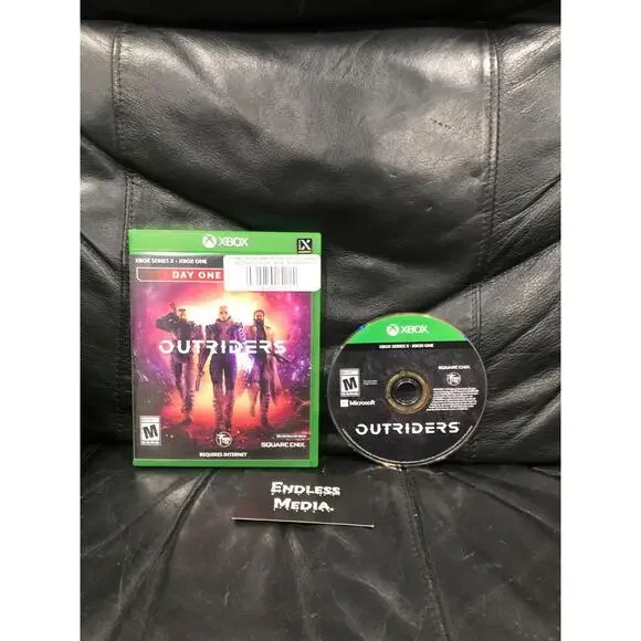 Outriders Microsoft Xbox Series X Item and Box Video Game