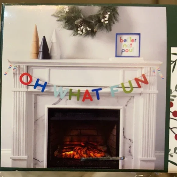 “Oh What Fun” Christmas Garland