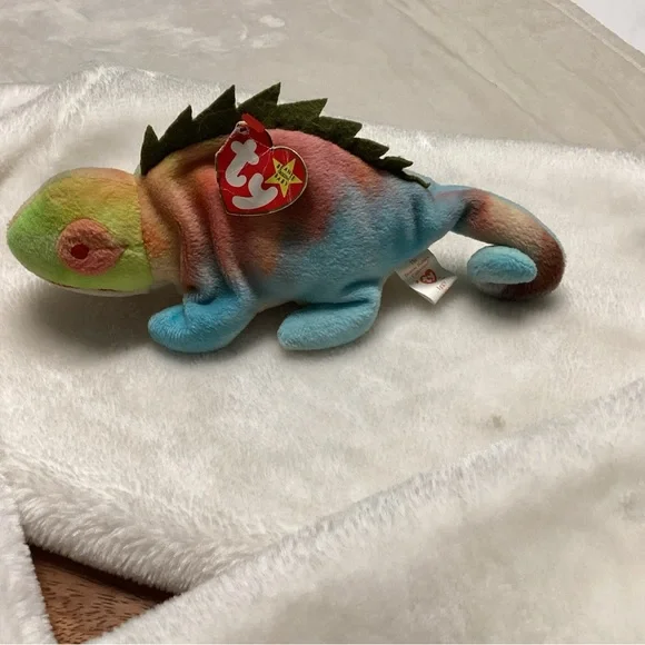 Ty Colorful Chameleon Plush Toy