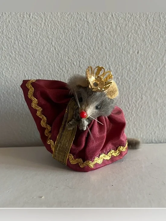 Vintage Original Fur Animals Company Fur Mouse King VERY RARE.