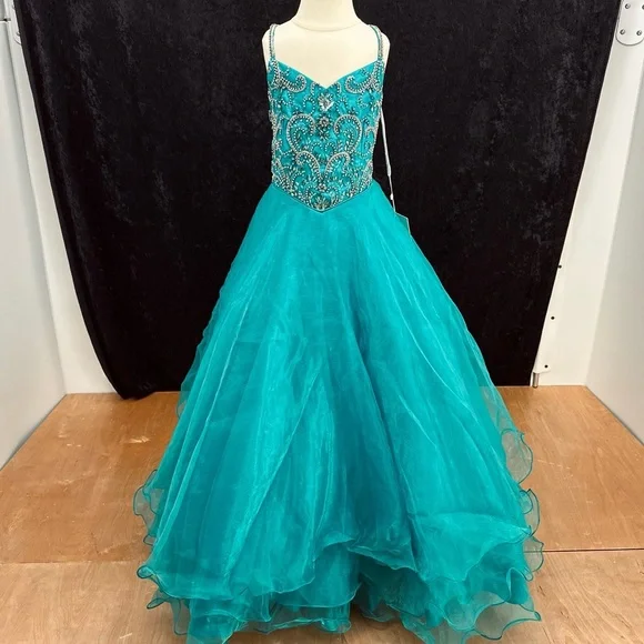 Pageant‎ Dress Rachel Allan Perfect Angels little girls size 4