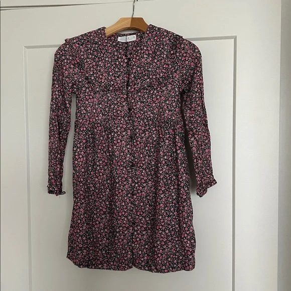 ZARA GIRLS FLORAL DRESS SIZE 9 YRS NWT