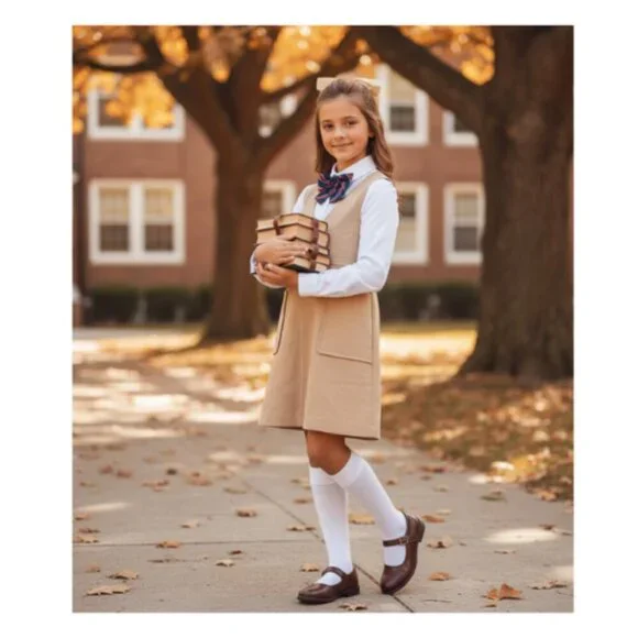 E-LAND PREPPY SCHOOL GIRL DRESS