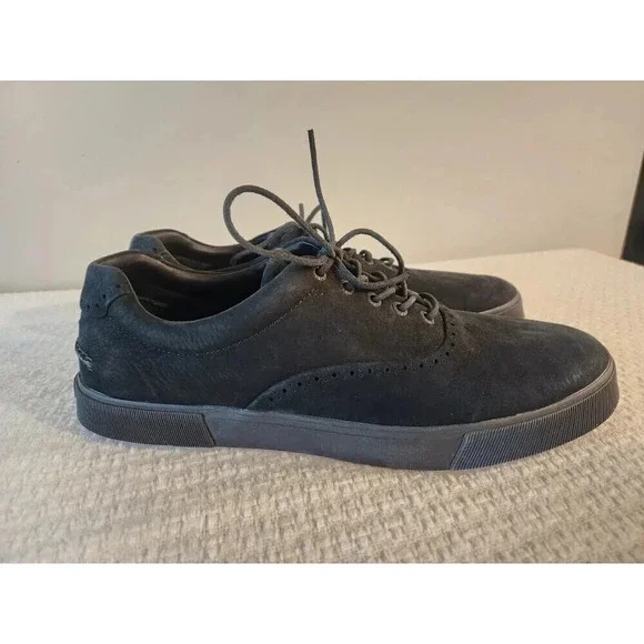 NWOB Sperry Men's Gold Cup Striper Plushwave Black CVO Leather Sneakers Sz 13