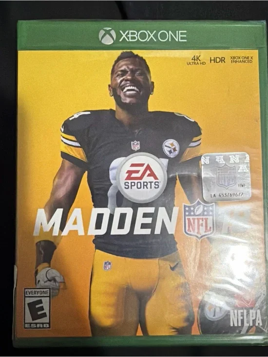 Microsoft Xbox One Madden - Yellow Cover with Black Jersey
