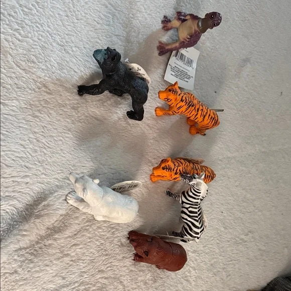 Assorted Animal Figurines for Small Pets