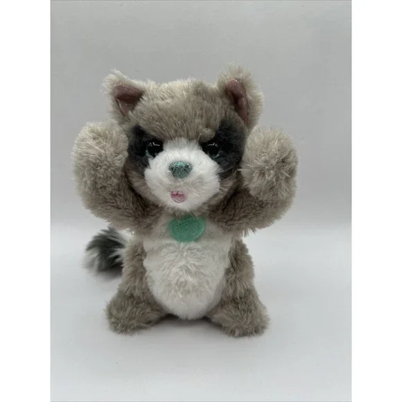FurReal Friends ROCCO Raccoon Woodland Sparkle My Peek-a-Boo Pet WORKS!