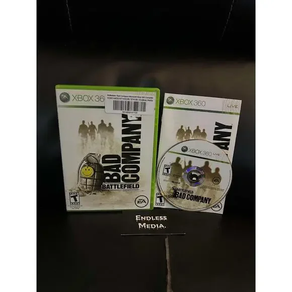 Battlefield: Bad Company Microsoft Xbox 360 CIB Video Game
