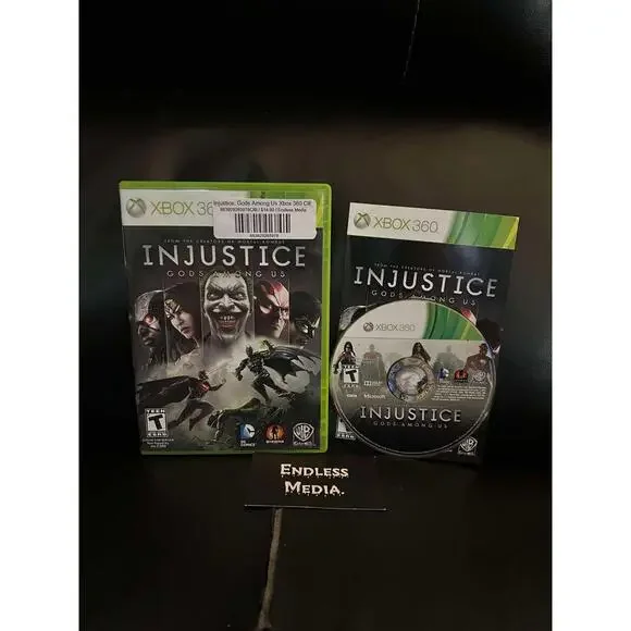 Injustice: Gods Among Us Microsoft Xbox 360 CIB Video Game