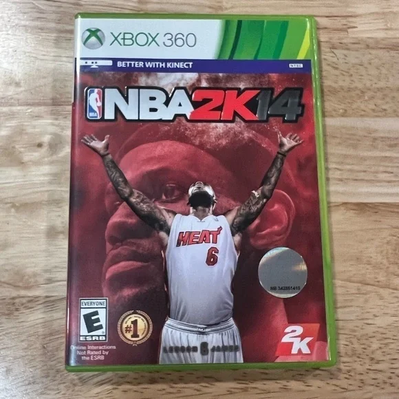 NBA 2K14 Microsoft Xbox 360, 2013 Basketball Game Preowned