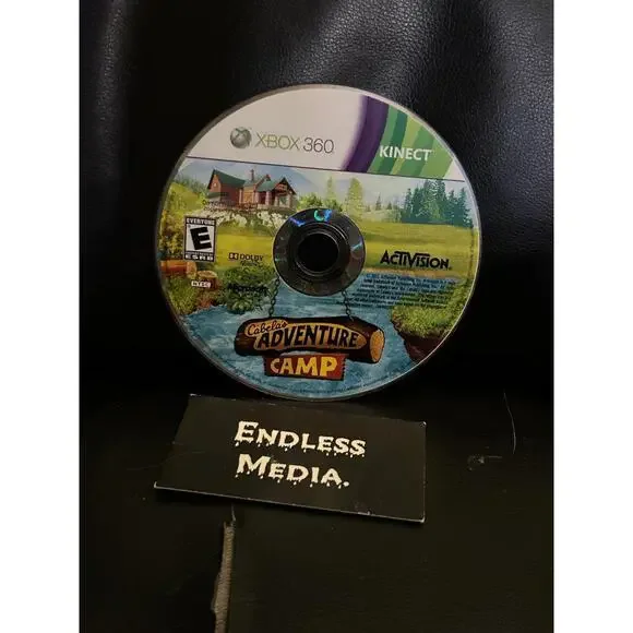 Cabela's Adventure Camp Microsoft Xbox 360 Loose Video Game