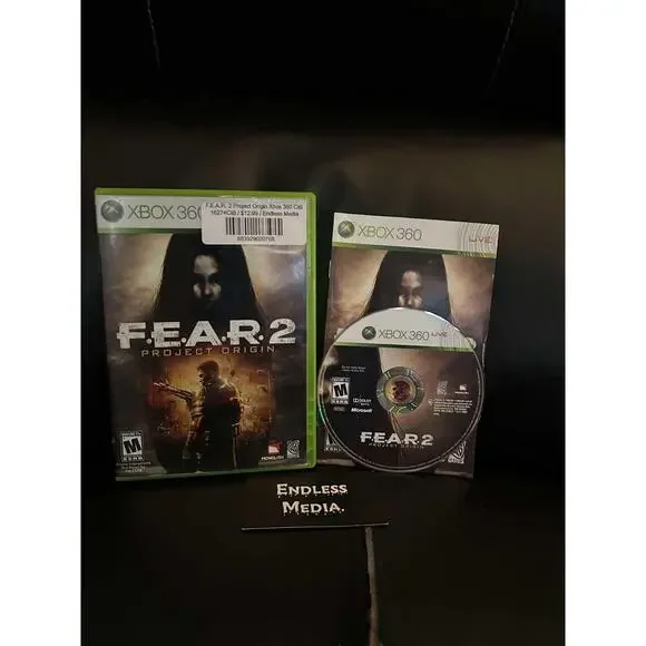 F.E.A.R. 2 Project Origin Microsoft Xbox 360 CIB Video Game